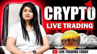 11 NOV Crypto live trading  bitcoin live trading deltaexchange btc cryptolivetrading trading [upl. by Adelheid]