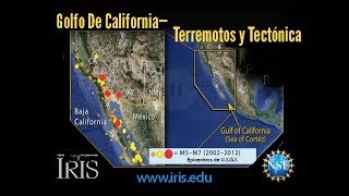 Golfo De California—Terremotos y Tectónica [upl. by Fulbert]