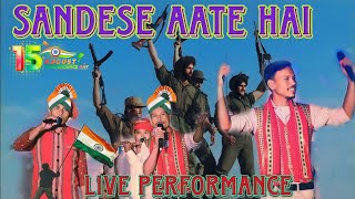 sandese Aate Hai  Live Performance Manik  Yarwng Musical Bodol [upl. by Schafer]