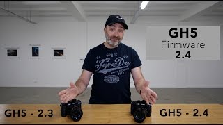 GH5 Firmware 24 VS GH5 Firmware 23  4K [upl. by Adnawyek999]