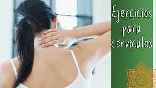 Cervicales ejercicios para aliviar tensión del cuello viví sin contracturas PuntodeYoga [upl. by Pytlik]