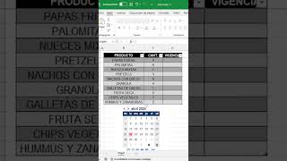 COMO INSERTAR UN CALENDARIO EN EXCEL EXCEL [upl. by Ethelbert]