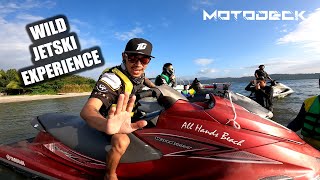 MOTODECK 1ST TIME ON JETSKI SUBIC JETSPORTS TEAM GRAPHITEE JETSKI TRIP [upl. by Nyl]