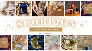 ♏ Scorpion  VOTRE INTUITION EST SANS FAILLE   Janvier 2024 ❄️ Tirage  Guidance 🧿 [upl. by Marilyn241]