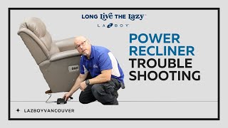 LaZBoy Power Recliner Troubleshooting [upl. by Ecirahc]