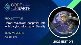 Compression of Geospatial Data  CfE 2023 Final Presentations [upl. by Holton]