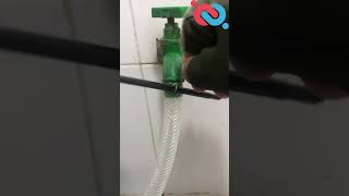 How to tightening water pipes with steel wire knotshortchannel [upl. by Pollock]