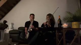 You amp Me Flume Remix Juliette Djender Violoniste amp Matt Mez Sax [upl. by Ised]