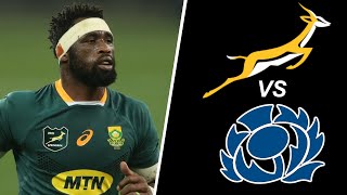 SPRINGBOKS vs SCOTLAND Review Rugby World Cup 2023 [upl. by Amles]