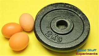 How Strong is an Egg  Science Experiment [upl. by Aened]