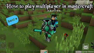 How to play multiplayer in mastercrafton your demand [upl. by Erdnaed]