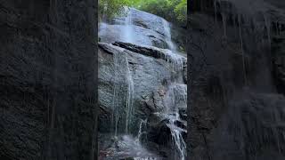 The upper half of Bearden Falls a part of the Blue Ridge WMA located near Dawsonville Georgia [upl. by Leirvag]