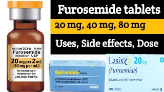 Furosemide  20 mg 40 mg 60 mg  What is Furosemide Used For Dosage Side Effects amp Precautions [upl. by Aaronson396]