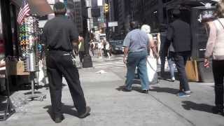 AntiSemitic Woman Goes Crazy In NYC [upl. by Lyj]