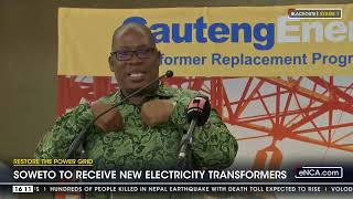 Soweto to receive new electricity transformers [upl. by Kosak803]