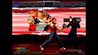 KOF MUGEN  Ifrit Nao V2 CPU VS Terry Bogard MF 96 REAL PLAY  Legend showtime [upl. by Lizzie]