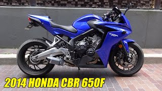 2014 HONDA CBR650F [upl. by Hpeseoj]