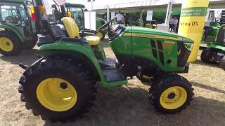 Трактор John Deere 3038E [upl. by Tinaret]