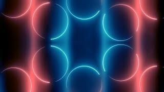 4K VJ Loop Vibrant Neon Swirls Motion Background Video [upl. by Akemeuwkuhc991]