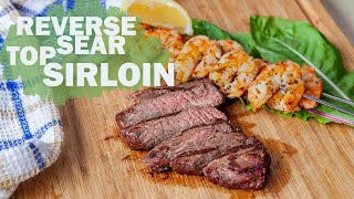 Reverse Sear Top Sirloin Steak shorts [upl. by Notsruht882]