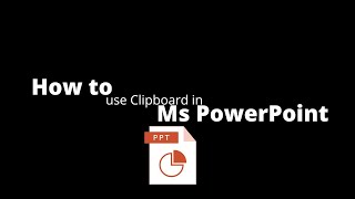 How to Use Clipboard in Ms PowerPoint  Guide To Beginners [upl. by Rehpotsyrhc]