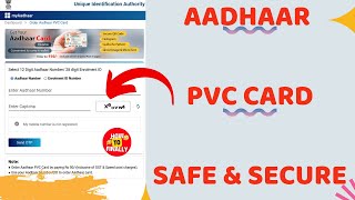 How to Apply for Aadhaar PVC Card Online in Tamil  Aadhaar PVC Card Online Apply [upl. by Ainoz]