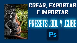 Crear exportar e importar Presets en Photoshop con consulta de colores [upl. by Malachi666]