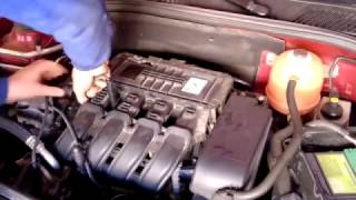 cambio bobina de encendido renault clio 12 16v [upl. by Esimorp]