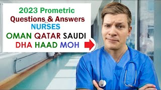 2023 Prometric Questions amp Answers for Nurses  Prometric QATAR OMAN SAUDI  HAADDHA Part 5 [upl. by Deragon]