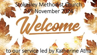 Stokesley Methodist Church  24th November 2024 [upl. by Ydisahc]