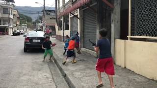 FORTNITE EN LA VIDA REAL en Mi BARRIO [upl. by Millhon]