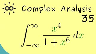 Complex Analysis 35  Application of the Residue Theorem [upl. by Nailimixam]