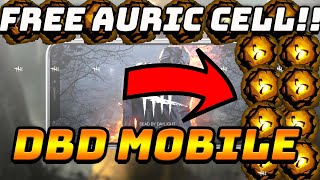 How to get FREE Auric cell In dead by daylight mobile [upl. by Ross]