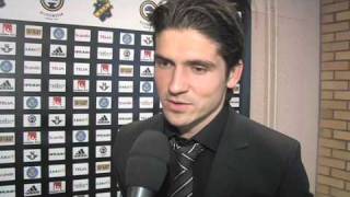 Bojan Djordjic efter AIK DIF [upl. by Wivinia596]