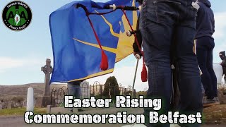 Easter Rising Commemoration Belfast [upl. by Toiboid67]