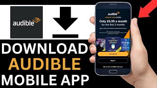 How To Download Audible App On Mobile Phone Step By Step [upl. by Girhiny]