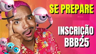 COMECE A SE PREPARAR PARA INSCRIÇÃO BBB [upl. by Ylurt]