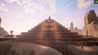 Conan Exiles Ep 24  Finisht the Wall and all upgraded altars [upl. by Childs490]