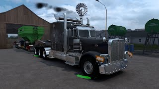 PETERBUILT 389  JM 680SD GRAVITY WAGON [upl. by Asnarepse]