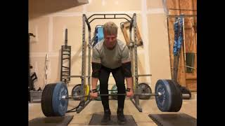 570 and 530x2 Conventional Deadlift beltless PRs [upl. by Dorolisa]