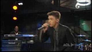 Jesse McCartney  Leavin Aol Sessions Live [upl. by Brooking382]