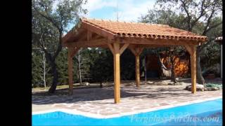 Pergolas porches y cenadores de madera 916266322 [upl. by Lebaron]