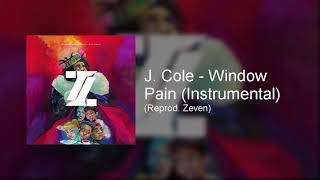 J Cole  Window Pain Instrumental [upl. by Brout]