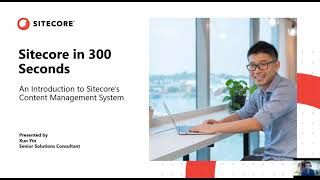 Sitecore Content Management System CMS in 300 seconds [upl. by Teevens]