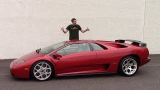 The Lamborghini Diablo Was the Craziest Car of the 1990s [upl. by Aititil]