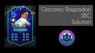 Giacomo Raspadori SBC Solution  Madfut [upl. by Platas]