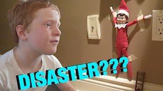 🎄🎅🏼 Elf on the Shelf DISASTER 🎅🏼🎄 vlog e141 Shelf Elf Year 1 [upl. by Eula]