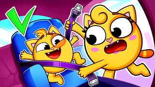 Buckle Up Song 💺🚗 Safety Rules In The Car😻 Songs for Kids by Toonaland [upl. by Joye895]