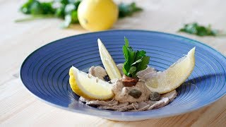 Vitello tonnato la ricetta originale allantica maniera  Piemonetese  Chef Carlo Molon  Sfizioso [upl. by Nero]