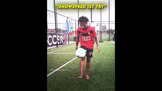 iShowSpeed New Football Skills 🤯🔥 [upl. by Olympie]